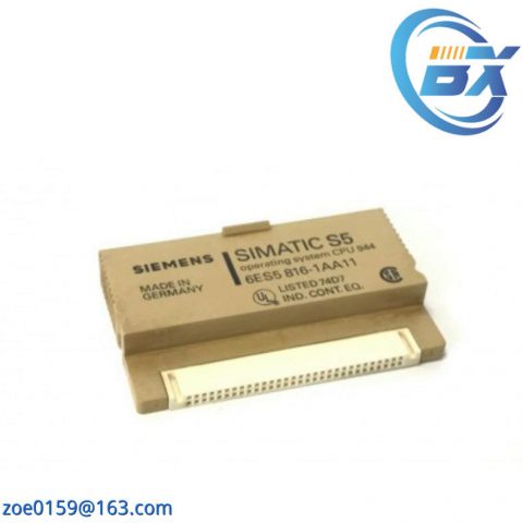 SIEMENS 6ES5816-1AA11: Advanced Process Control Module for Industrial Automation