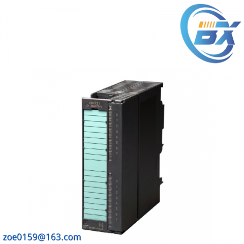 SIEMENS 6ES7321-7BH00-0AB0 - SM 321, 16 Channels of DC 24V Interruptible Inputs, Industrial Control Module
