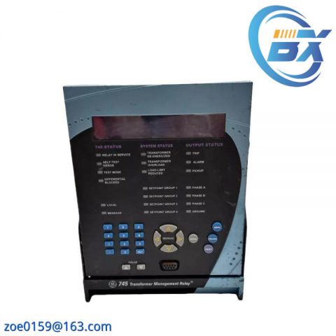 GE 745-W2-P5-G5-HI-A-L-R-E-H Transformer Management Relay: Advanced Protection for Your Power Systems