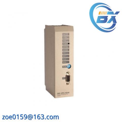 ABB 200-CPU 30/40-SL SattConn Industrial Control System