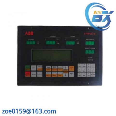ABB 3DDE300410 CMA 130: Advanced Display Front Panel for Industrial Control Systems