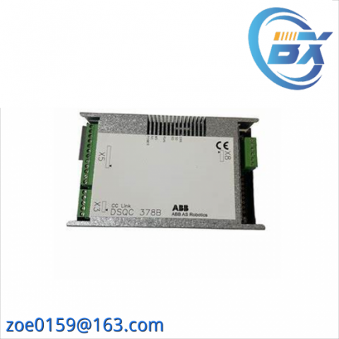 ABB DSQC378B 3HNE00421-1 Robot Module: Precision Automation in Robotic Applications