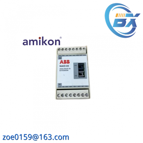 ABB NAIO-03 Analog I/O Extension Board for PLC Systems