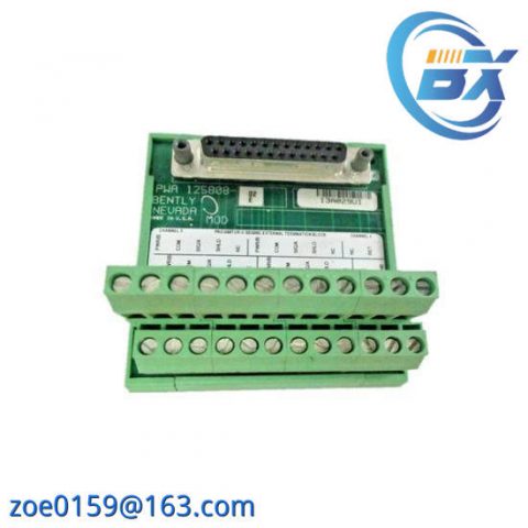 Bently Nevada 125808-02A Terminal Block Board, High-Quality Automation Component