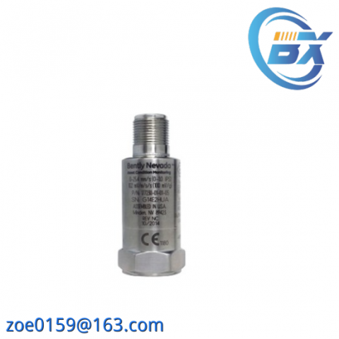 Bently Nevada 177230-01-02-05 Seismic Transmitter: Advanced Vibration Monitoring Solution