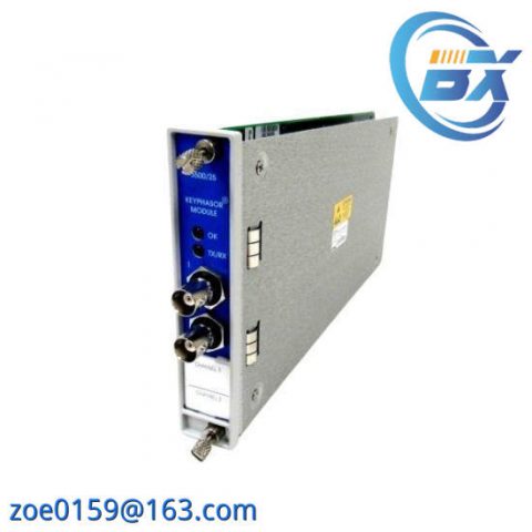 Bently Nevada 3500/25-02-01-01: Advanced Keyphasor Module for Industrial Automation
