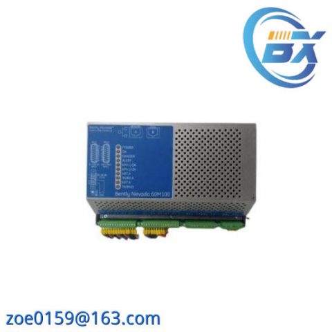 BENTLY NEVADA 60M100-00 Module: Industrial Control Precision in Every Detail