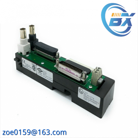 Emerson KJ4001X1-NB1 12P3368X012 PLC Left Cable Extender Module