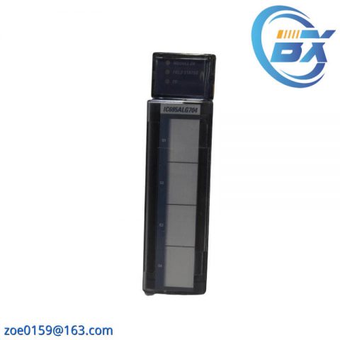 GE Fanuc IC695ALG704: 4-Channel Analog Output Module for Industrial Automation