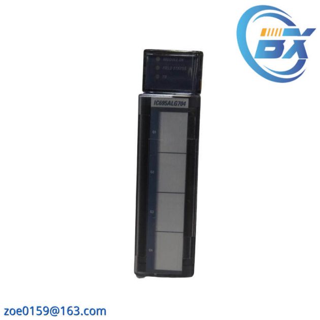 GE Fanuc IC695ALG704: 4-Channel Analog Output Module for Industrial Automation