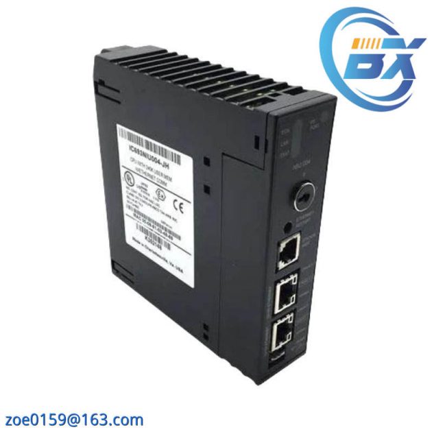 GE IC693NIU004 Ethernet Network Interface Unit, Compact Control Solutions for Industrial Automation