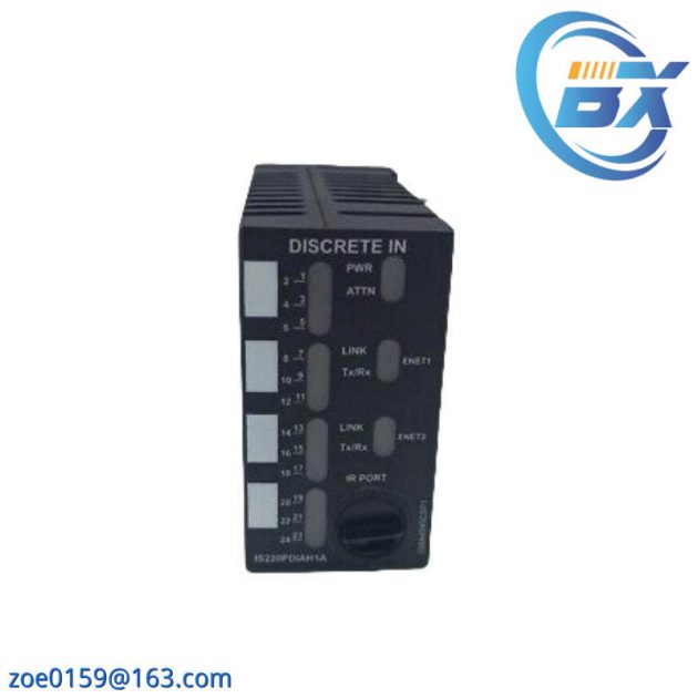 GE IS220PDIAH1A 336A4940CSP1 - I/O Pack Module with Dual Ethernet Ports