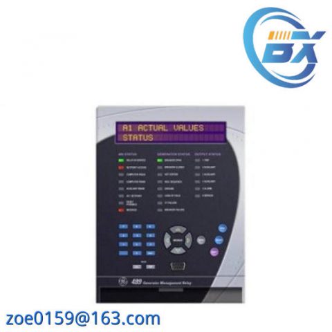 GE SR489-P5-HI-A20 - Advanced Generator Management Relay for Industrial Applications