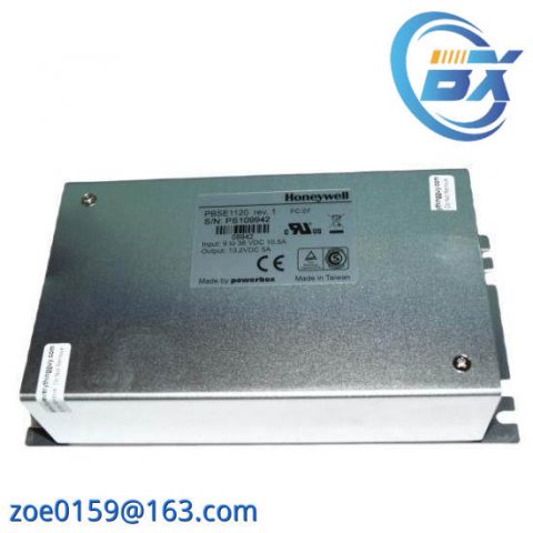 Honeywell PBSE1196/PBSE1120 Power Supply Model: Reliable Industrial Control Solutions