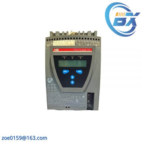 ABB's Advanced Soft Starter - PST72-600-70, 1SFA894007R7000, for Efficient Motor Control