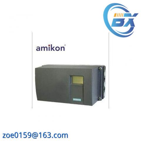 Siemens 6DR5220-0EN00-0AA0 Electropneumatic Positioner, Advanced Control Module