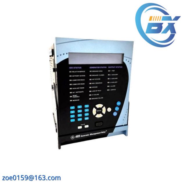 GE Multilin 489-P5-HI-A20-E Generator Management Relay Module