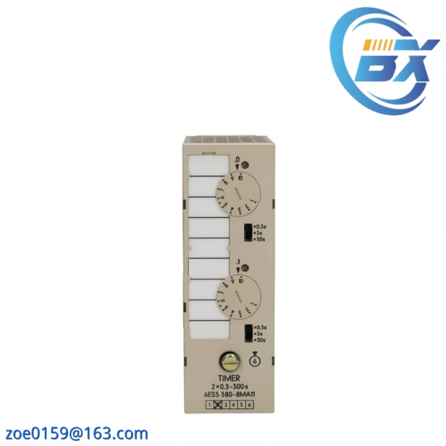 SIEMENS 6ES5380-8MA11: Precision Timing Module for Advanced Automation Systems