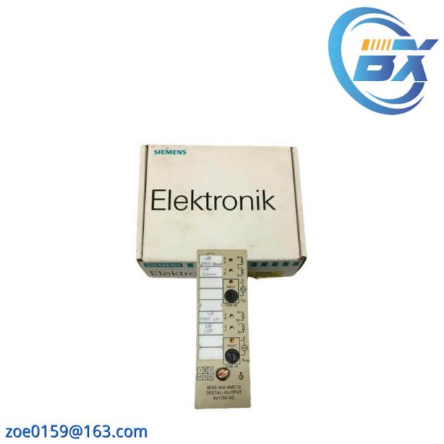 SIEMENS 6ES5453-8MC12 Digital Output Module: Precision Control in Industrial Automation