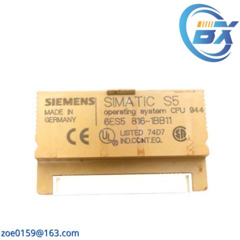 SIEMENS 6ES5816-1BB11: Industrial Control System OS Module
