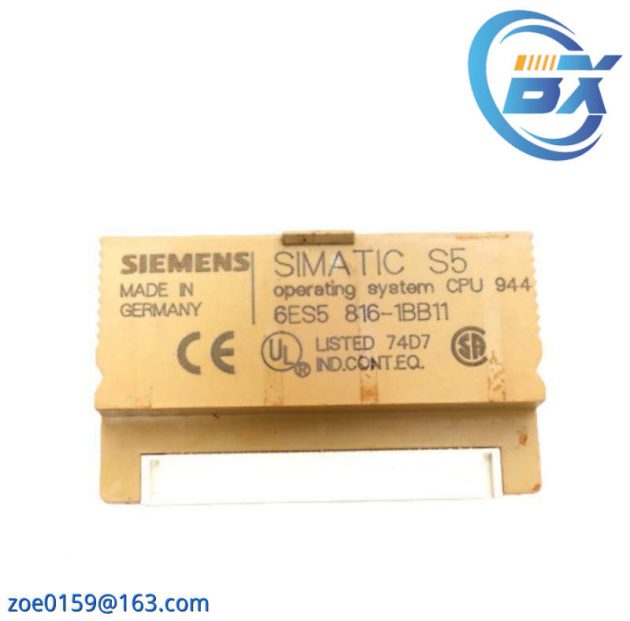 SIEMENS 6ES5816-1BB11: Industrial Control System OS Module