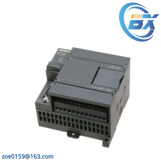 SIEMENS 6ES7 212-1BB21 CPU 222 Control Module, Advanced Automation Core
