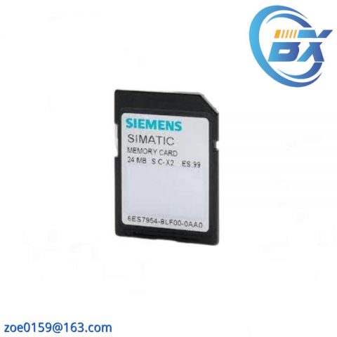 SIEMENS 6ES7954-8LF03-0AA0 Memory Card: High-Performance S7 Module, 24 MByte Flash Storage