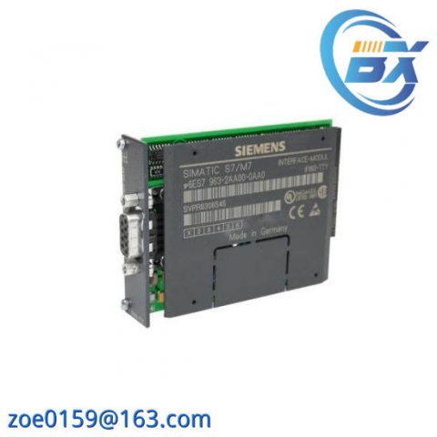 Siemens 6ES7963-2AA00-0AA0 - High-Performance Modular Control System