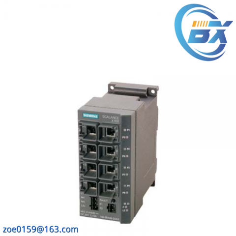 SIEMENS SCALANCE Managed IE Switch, Redundant Power Supply, 6GK5 108-0BA00-2AA3