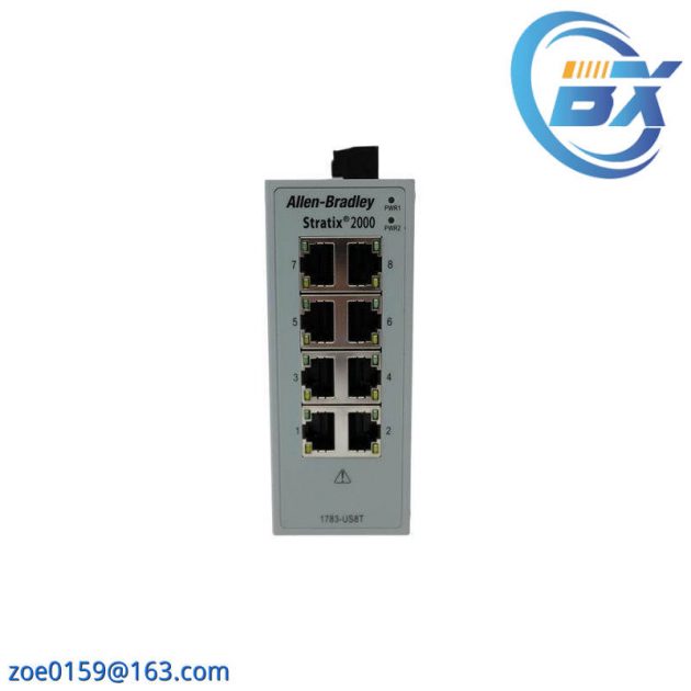 Allen-Bradley 1783-US8T Unmanaged EtherNet Switch, Industrial Networking Solutions