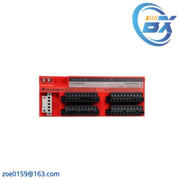 ABB 1791-DSIB8XOB8 - DeviceNet Module, Industrial Automation, Advanced Networking