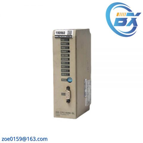 ABB 200 CPU 30/40-SL Process Control Module