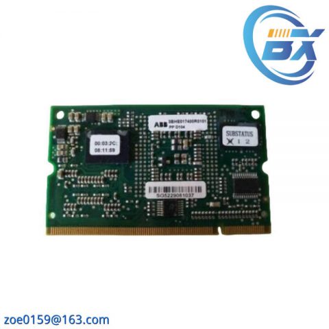 ABB 3BHE017400R0101: Advanced Main Control Board for Industrial Automation