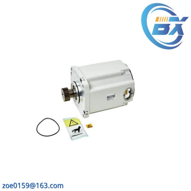 ABB Motors incl. Pinion - 3HAC037163-003 / 3HNA013638-001 / 3HNE00471-1, White RAL 9003