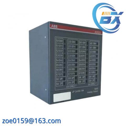 ABB AO523 - 1SAP250200R0001 Analog Output Module, Industrial Automation Solutions