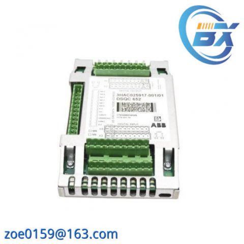 ABB DSQC652 3HAC025917-001/01 Industrial I/O Unit