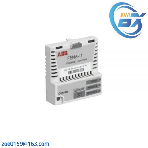 ABB FENA-11 EtherNet Bus Adapter, Industrial Control System Module