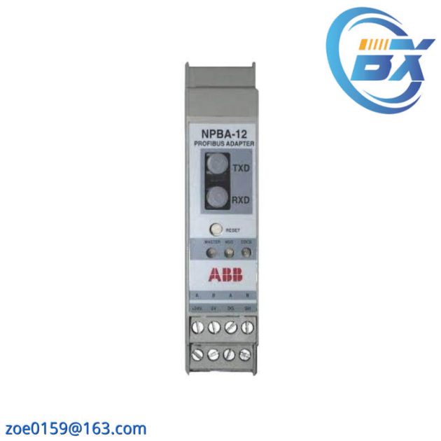 ABB NPBA-12 Communication Module: High-Performance Industrial Network Interface