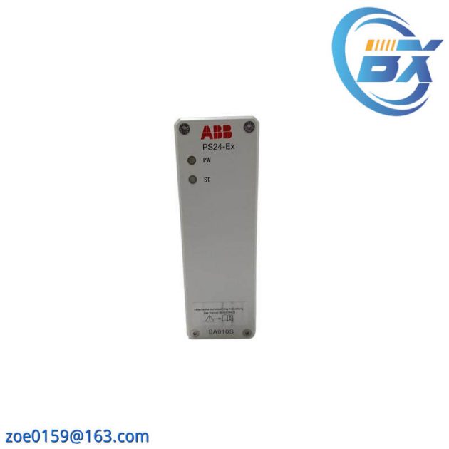 ABB PS24-EX SA910S Power Supply: High-Performance, Redundant Power Solution