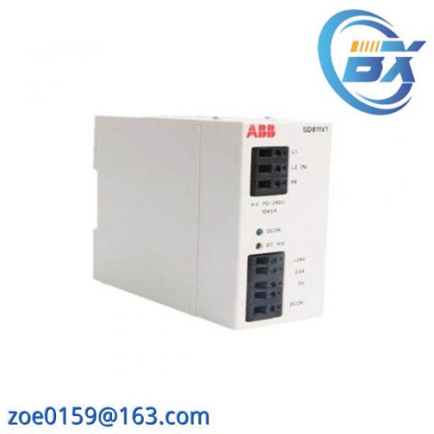 ABB SD811v1 Power Supply, Industrial Control Solutions