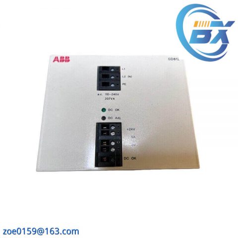 ABB SD812 Power Supply Module - High Efficiency and Reliability for Industrial Applications