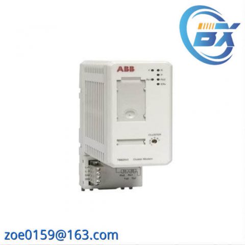 ABB TB820v2 Modulebus Cluster Modem - High-Performance Redundant Optical Modem for Industrial Automation