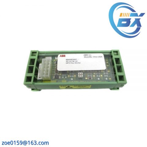 ABB WE-DC-06-161 6644424A1 - Voltage Bus Monitor Assembly, Industrial Control Equipment