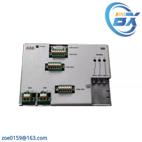 ABB XF D213 A 3BHE028122R0001: Advanced SSI Speed Sensor Interface, Precision Engineered for Industrial Automation