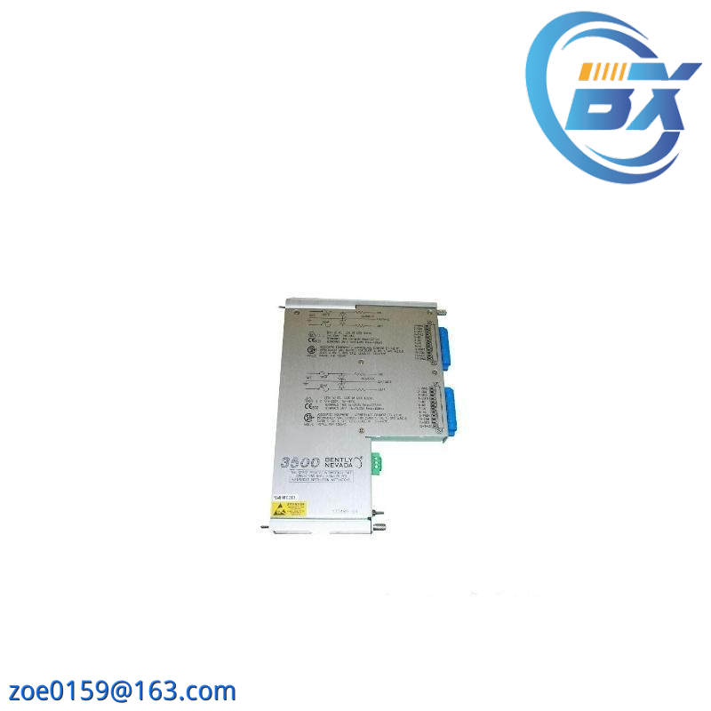 Bently Nevada 135489-02: I/O Module With Internal Barriers & Internal Terminations