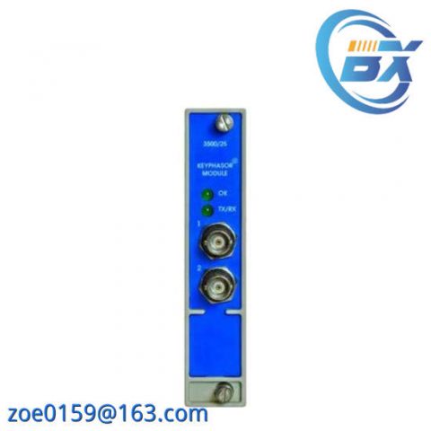 Bently Nevada 3500/25-01-03-00 Enhanced Keyphasor Module - Precise Monitoring for Industrial Control Systems