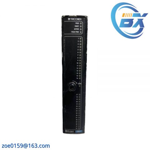 Invensys Triconex DI 3301 Digital Input Module, for Industrial Control Systems