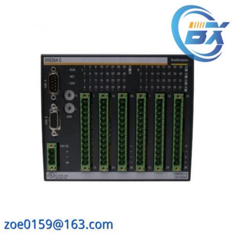 Bachmann DIO264-C: High-Performance Digital Input/Output Module