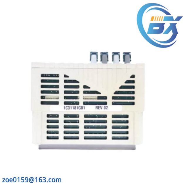 EMERSON 1C31181G01 Industrial Control Module for Precision Applications