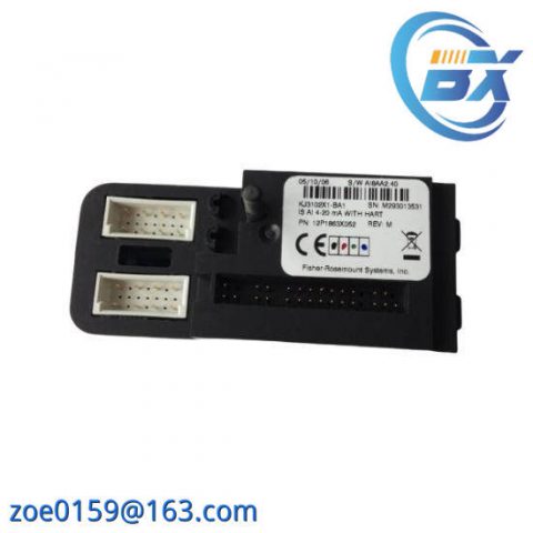Emerson CE4003S6B1 - Analog Input Module for Industrial Control Systems